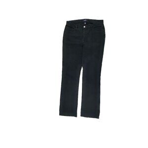 Chaps Straight Leg Women's‎ size 10 Black Chino Pants
